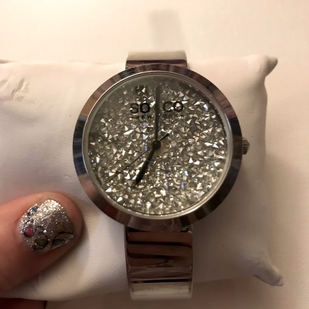 So. & Co New York bangle watch
